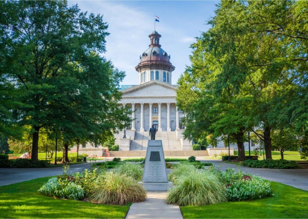 #43. South Carolina (tie)